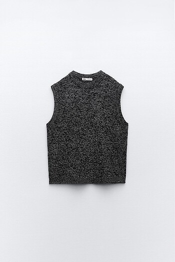 Zara oversize örgü süveter - Görsel 8