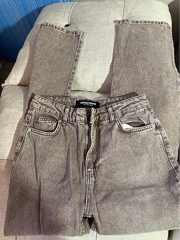 VATKALI gri denim jean