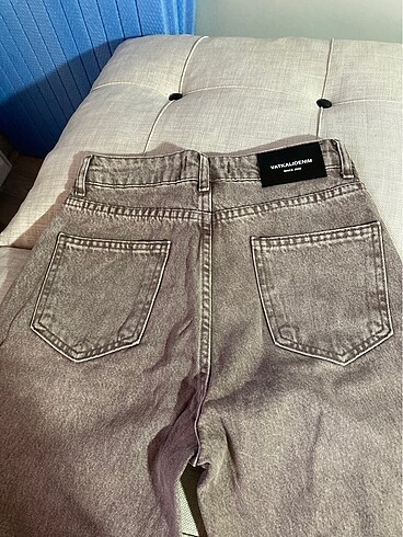 m Beden VATKALI gri denim jean