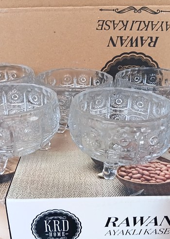 RAWAN Ayaklı Beyaz Kase - Görsel 3