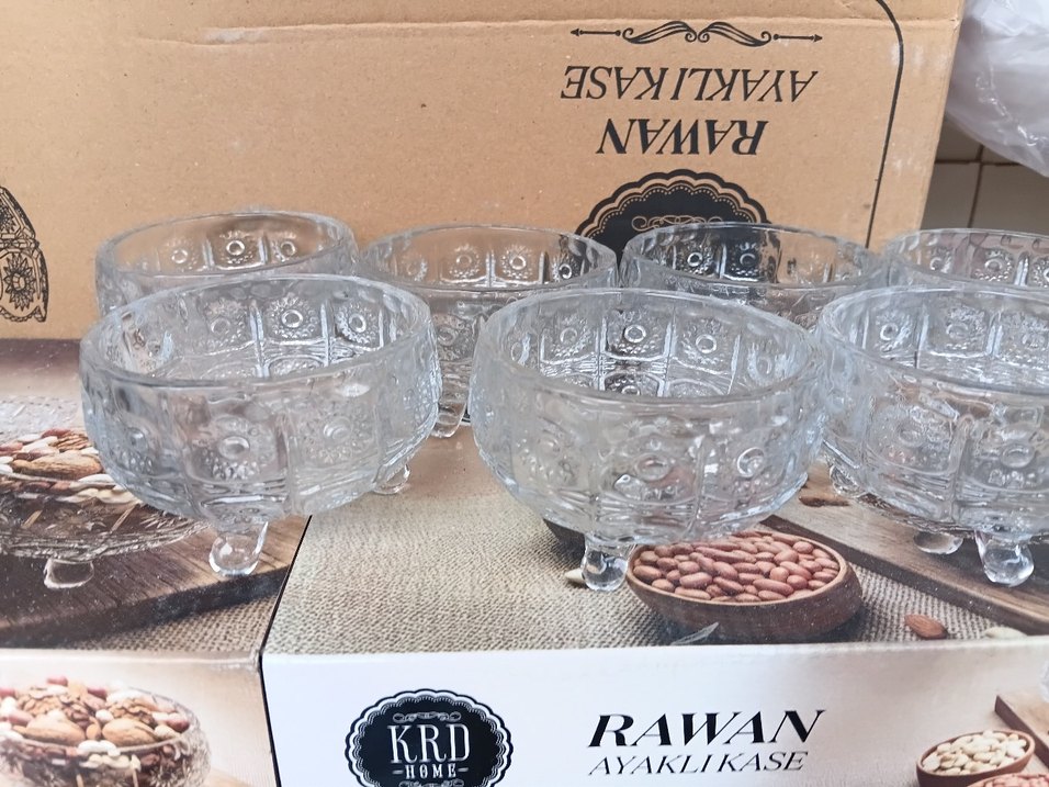 RAWAN Ayaklı Beyaz Kase - Görsel 3