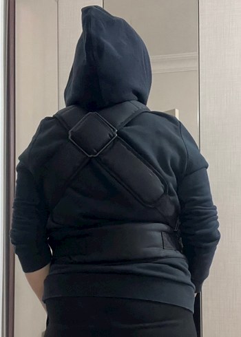 Mothercare Siyah Gri Bebek Taşıma Aparatı - Görsel 5