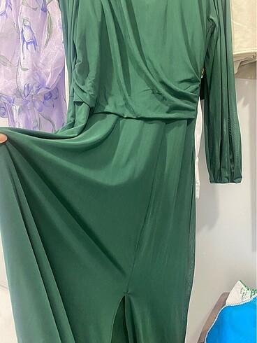 Gayrı midi boy elbise - Görsel 5