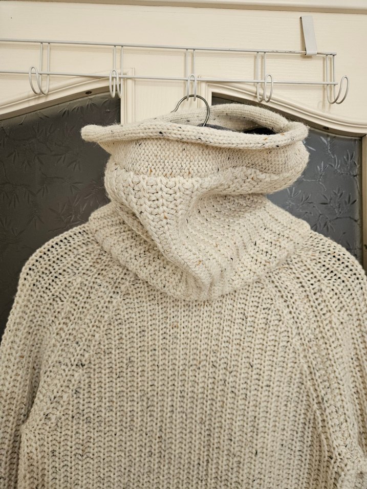 Örgü Boğazlı Erkek Kazak - Görsel 2