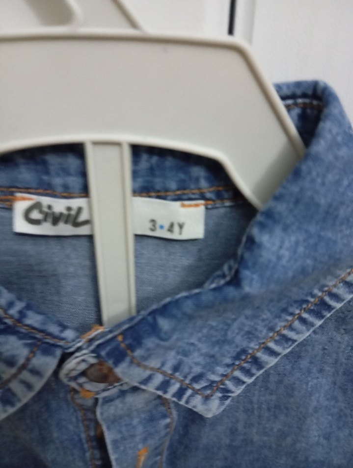 Mavi Denim Erkek Çocuk Gömlek - Görsel 2