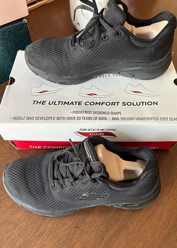 Skechers Siyah Kadın Spor Ayakkabı - Görsel 6