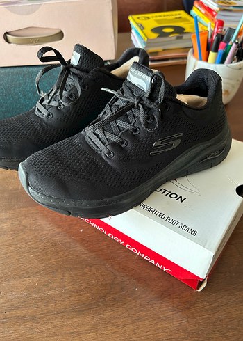 Skechers Siyah Kadın Spor Ayakkabı - Görsel 2