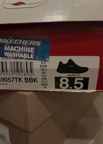 Skechers Siyah Kadın Spor Ayakkabı - Görsel 10