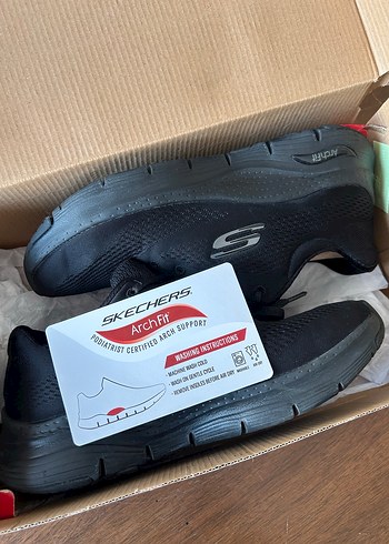 Skechers Siyah Kadın Spor Ayakkabı - Görsel 9