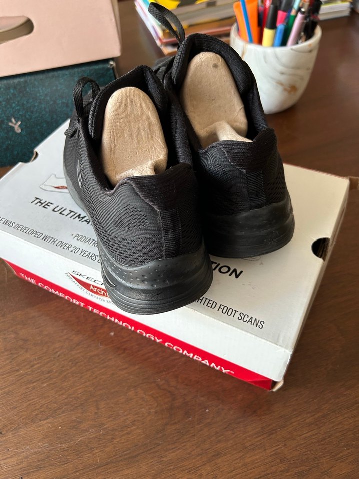 Skechers Siyah Kadın Spor Ayakkabı - Görsel 3