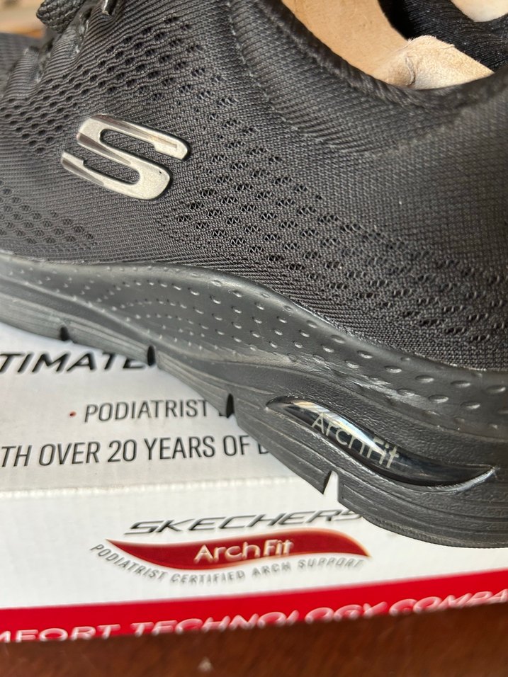 Skechers Siyah Kadın Spor Ayakkabı - Görsel 4