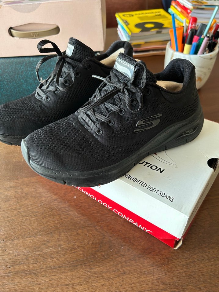 Skechers Siyah Kadın Spor Ayakkabı - Görsel 2