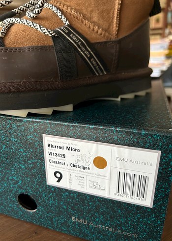 EMU Kahverengi Süet Kürklü Dolgu Topuk Botlar - Görsel 2