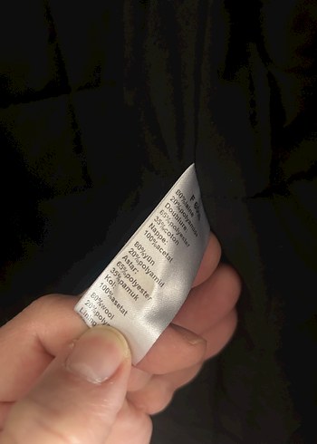 LACOSTE Düğmeli Siyah Erkek Midi Kaban - Görsel 7