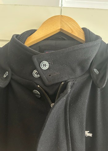 LACOSTE Düğmeli Siyah Erkek Midi Kaban - Görsel 12