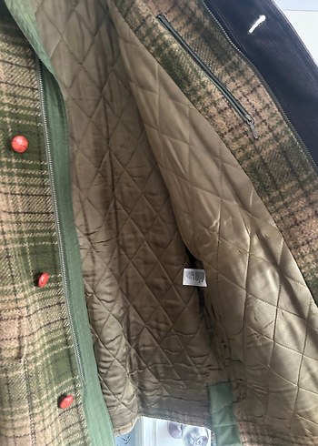 Lacoste Düğmeli Kahverengi Midi Yün Ceket - Görsel 5