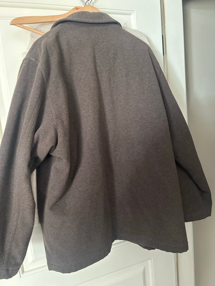 Lacoste Erkek Kahverengi Fermuarlı Midi Ceket - Görsel 3