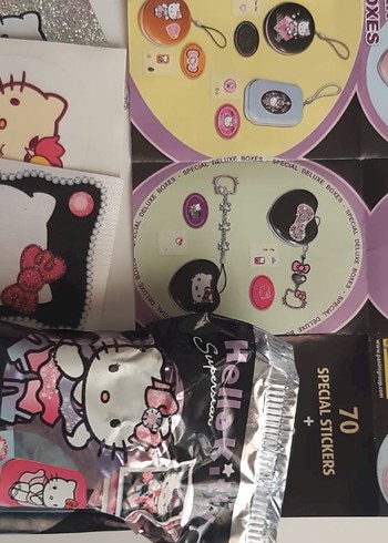 Hello Kitty Özel Çıkartmalar ve Figür - Görsel 3