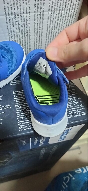 23 Beden mavi Renk Orijinal nike