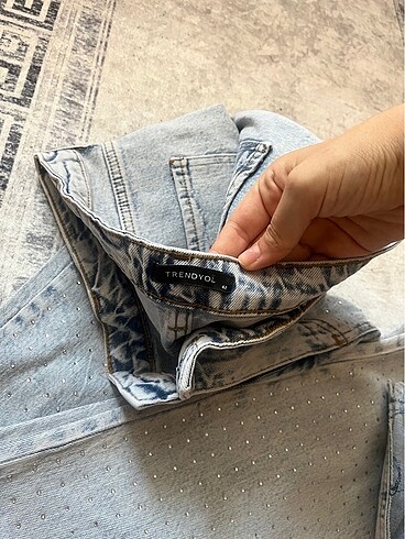 Trendyol & Milla Trendyolmilla taşlı flare jeans
