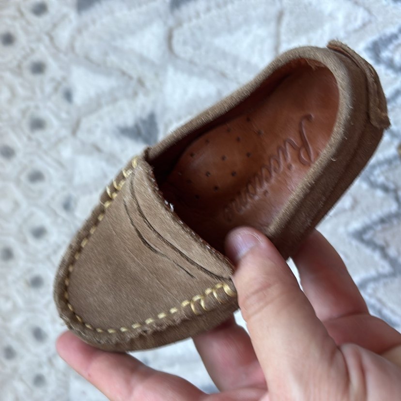 Kahverengi Süet Erkek Çocuk Özel Ayakkabı - Görsel 2