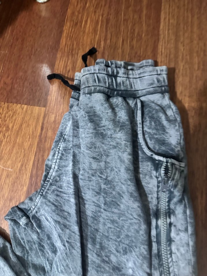 Gri Batik Desenli Pantolon - Görsel 2