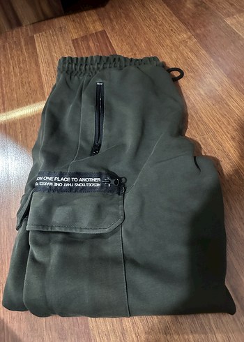 Kahverengi Bel Detaylı Erkek Outdoor Eşofman - Görsel 3