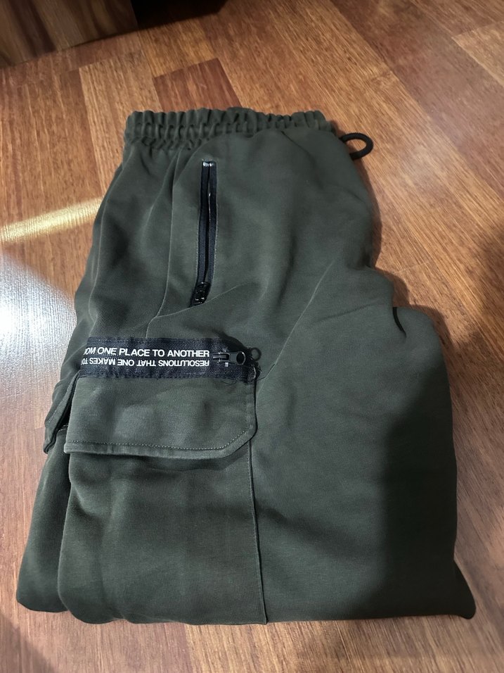 Kahverengi Bel Detaylı Erkek Outdoor Eşofman - Görsel 3