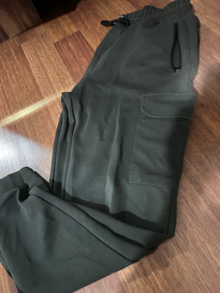 Kahverengi Bel Detaylı Erkek Outdoor Eşofman - Görsel 2