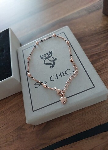 So Chic So Chic Rose Gümüş Bileklik