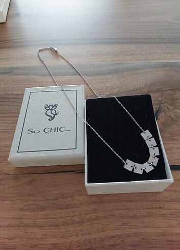  Beden Çelik Kolye Yeni So Chic