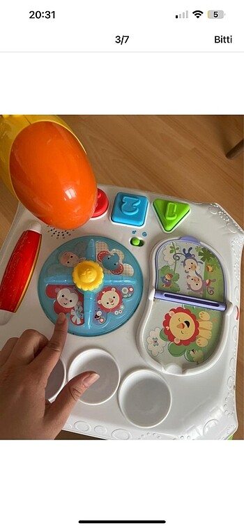 Fisher Price Fisher Price Zürafa Aktivite Masası