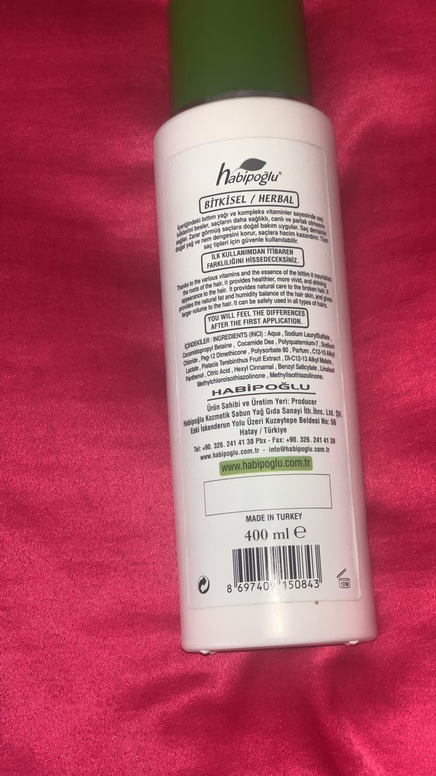 Habipoğlu Bıttım Şampuanı 400 ml - Görsel 3