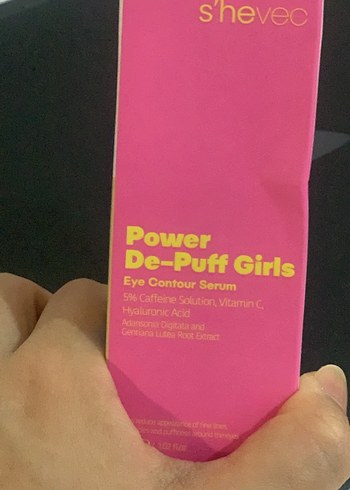 S'heveo Power De-Puff Girls Göz Çevresi Serumu - Görsel 2