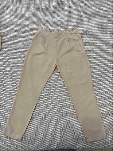 Koton 36 beden pudra renk pantolon