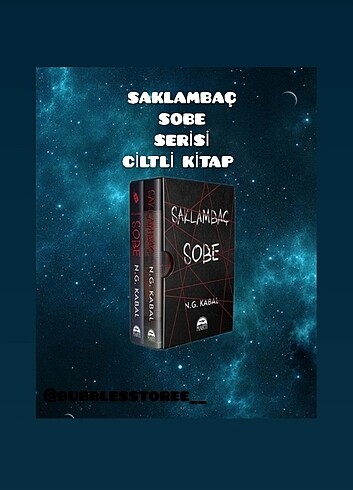 SAKLAMBAÇ VE SOBE CİLTLİ KİTAP N.G KABAL