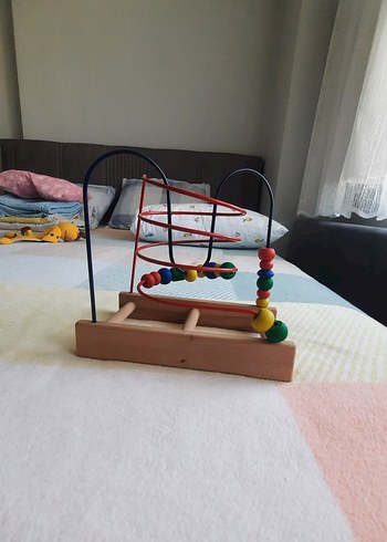 Diğer Renkli Ahşap Eğitici Oyuncak