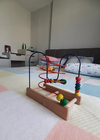 Renkli Ahşap Eğitici Oyuncak