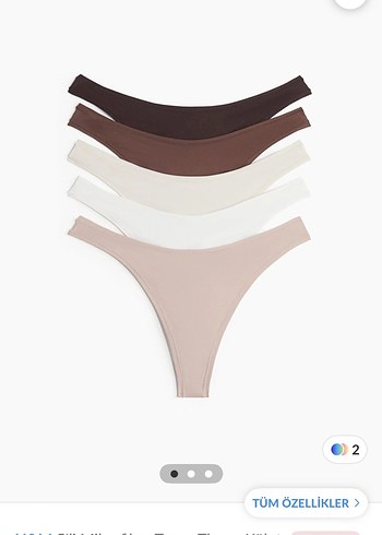 H&M Siyah Mini Kadın Şort