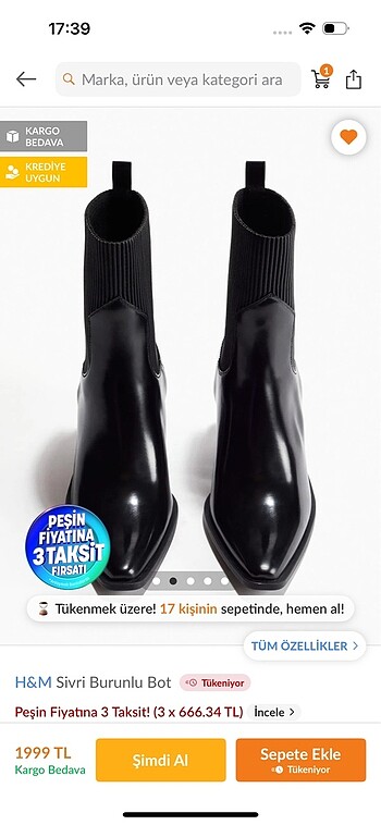 H&M bottt