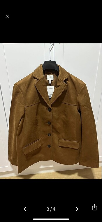 H&M süet ceket