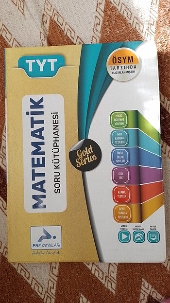 Paraf yayınları gold serisi tyt matematik 