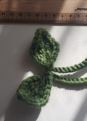 Örgü yaprak | Crochet sprout