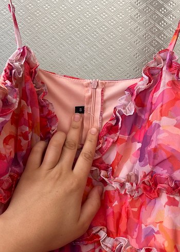40 Beden Trendyolmilla pembe elbise