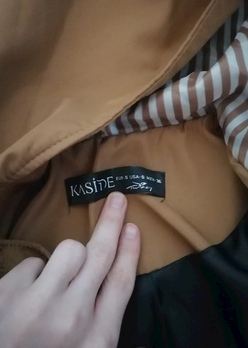 Kahverengi Kapüşonlu Midi Yağmurluk - Görsel 2