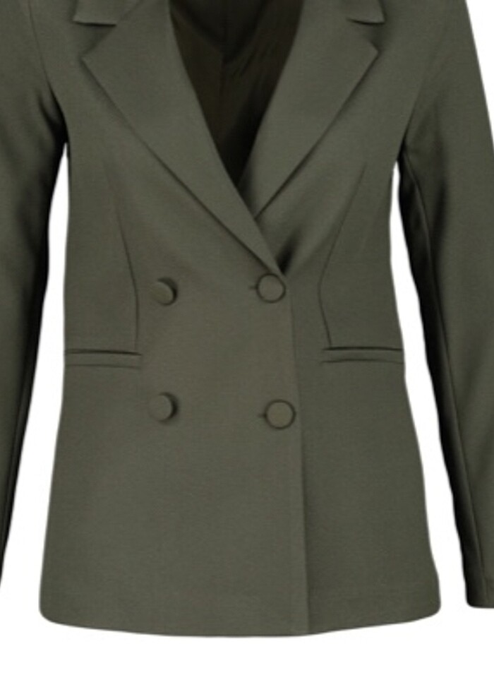 Haki blazer ceket - Görsel 3