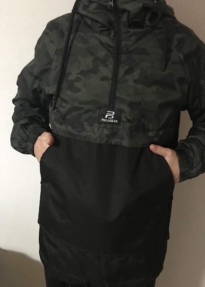 Pull bear yağmurluk - Görsel 2