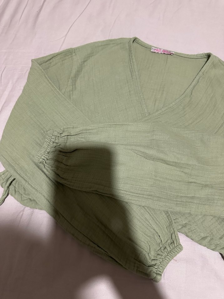 Kruvaze bluz - Görsel 5