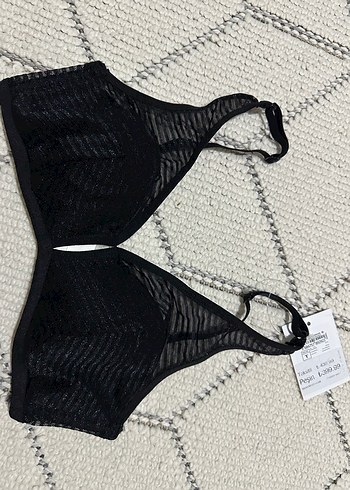 Dolgusuz Balensiz Siyah Soft Sütyen - Görsel 4