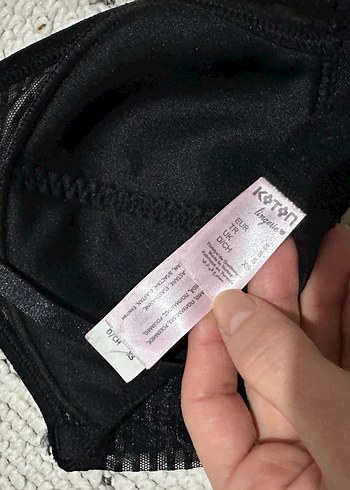 Dolgusuz Balensiz Siyah Soft Sütyen - Görsel 5